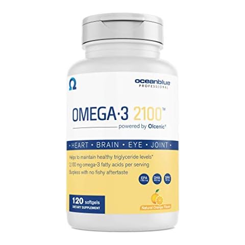 Ocean Blue Omega 2100 Nutritional Supplement, 120 Count Cover
