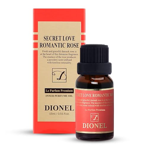 Dionel Secret Love Romantic Rose inner perfume fragrance oil for underwear women Long-lasting feminine Fragrance with rich and rose Scent 15ml 0.51fl.oz