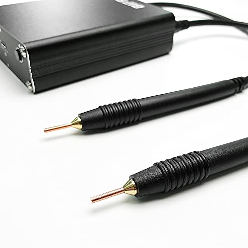 KKcare Mini máquina de solda a ponto portátil DIY soldador a ponto 9 engrenagens ajustável recarregá