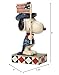 Peanuts by Jim Shore Patriotic Snoopy Stone Resin Figurine, 6”