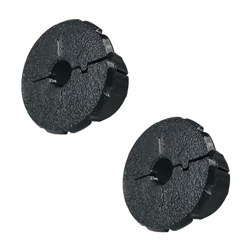 1/2 inch,3/4 inch,1 inch Wall Grommet for Starlink Cables,Starlink Cable Routing Kit,Star Link Accessories,(Black,1/2 inch,2 Packs)