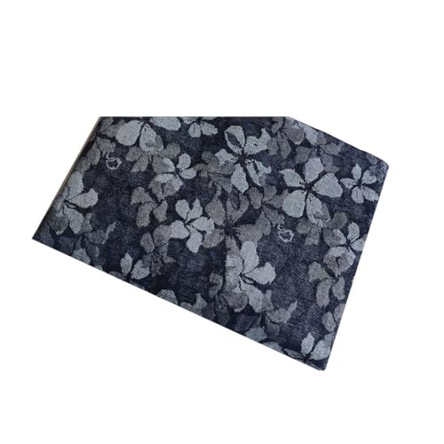 Tissu jean jacquard souple pour coudre facilement des vêtements confortables sans rigidité