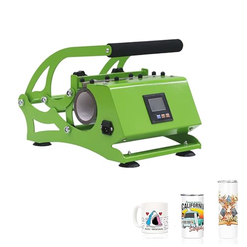 Tumbler Heat Press Machine para tazas 20-30 oz verde miniatura 1