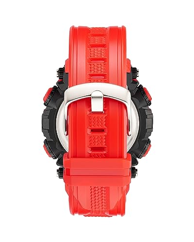 Armitron Sport Men's Quartz Sport Watch with Plastic Strap, Red, 22 (Model: 40/8397RED) - Thumbnail 3