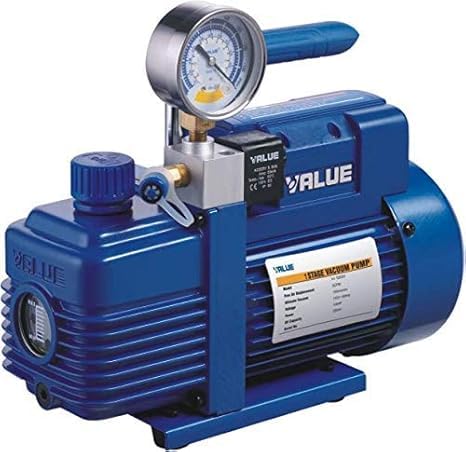 Image of Vacuum Pump Vi 260 SV High Pressure Double Stage Design for Laboratory and Industrial Vacuum Use 142 L per Min