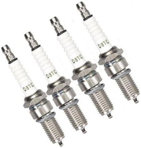 Replacement Parts Consumables for 4X JR9B/D8TC SPARK PLUGS FITS Suzuki Bandit 1200 GSF1200 Model-M33P-5520
