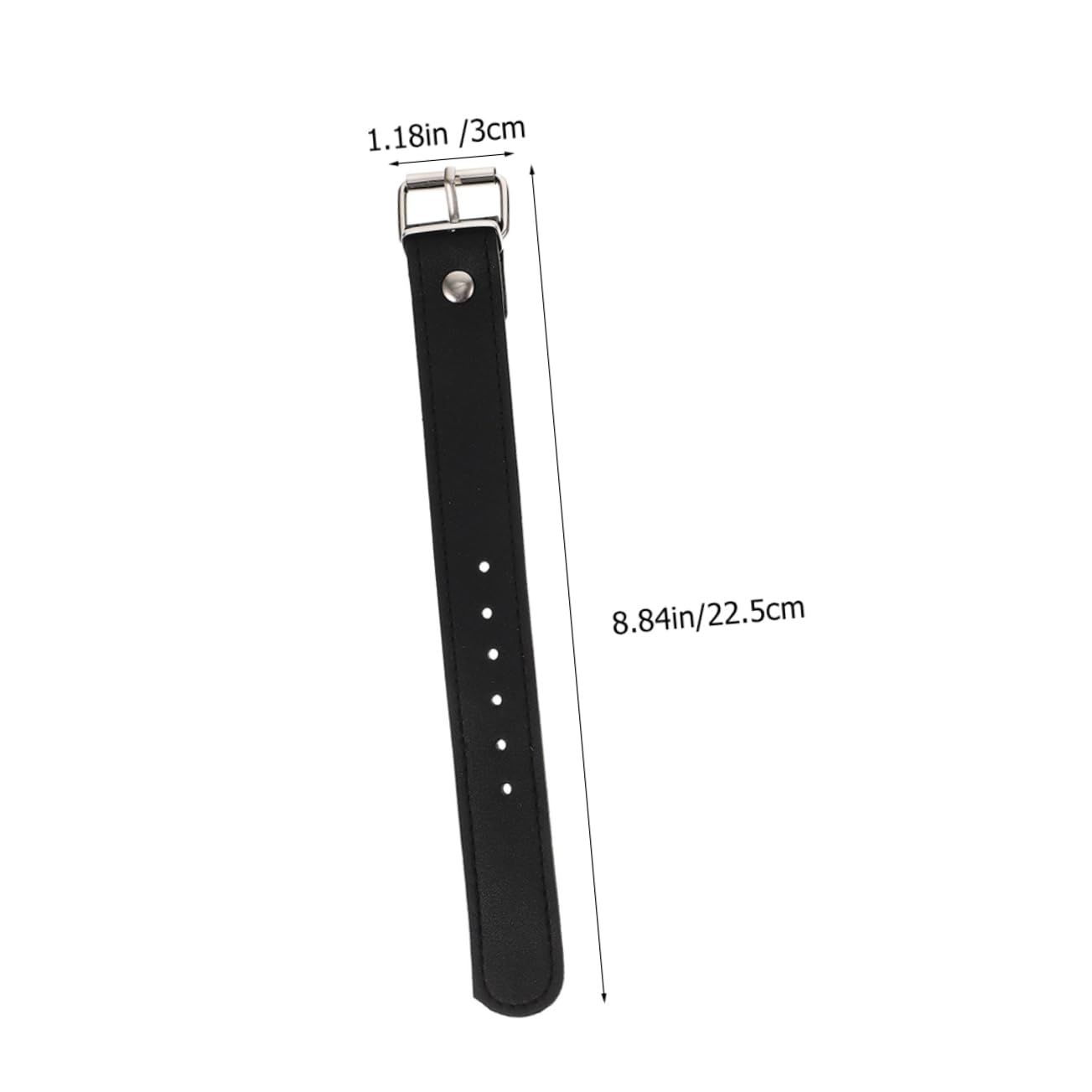 BESTonZON 1Pair Adjustable Leather Straps for Bike Baskets Durable and Detachable Basket Belt for Front Cargo Bicycles
