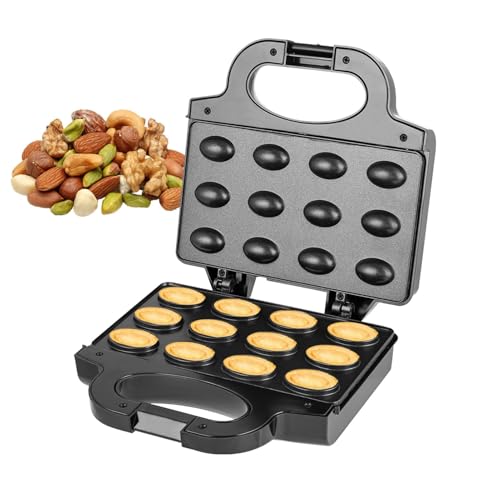 Walnut Waffle Machine, Nut Cookie Mold Manufacturer | Electric Nut Cookie Baking Machine | Double Sided Heated Baking Tool for Breakfast, Restorati - Image 7