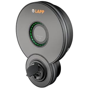 Lapp Wallbox Home Pro 11 kW laadstation Mode 3 voor elektrische auto’s en hybride auto’s met type 2-aansluiting, 16 A laadstroom, laadstation voor elektrische auto’s, Made in Germany