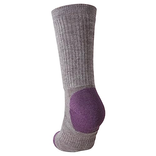 EnerWear Unisex 4/6P Pack Merino Wool Outdoor Hiking Trail Crew Sock4