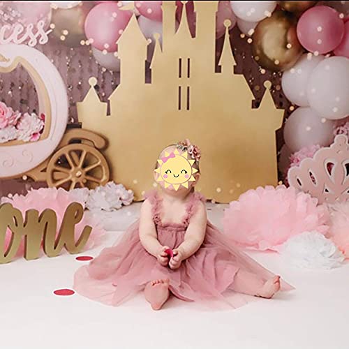 Tutu Dresses for Girls Toddler Baby Sleeveless Sling Tulle A-Line Skirt Wedding Princess Party Dress Beach Holiday Sundress Cake Smash First Birthday Outfit Dusty Rose-1PC 2-3 Years