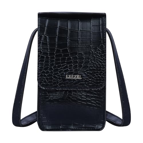 Image of LEEZEL Women's Girls Wallet Sling Bag for Mobile Cell Phone Holder