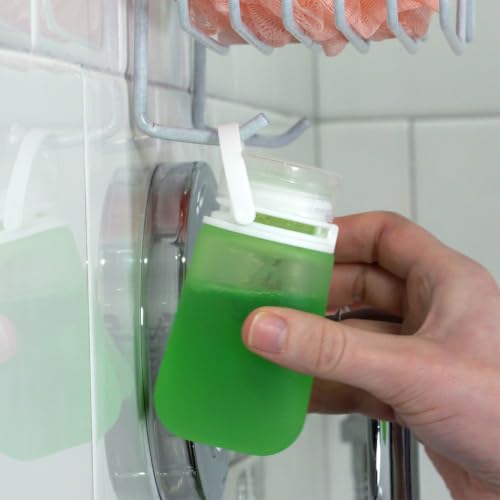 Image of humangear GoToob+ 3-Pack, Medium (2.5 fl oz), Spring Green /Mint /Forest