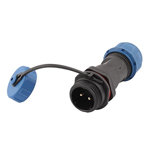 Aexit Conector Adaptador de Aviación 2 Polos SP1311/P miniatura 1