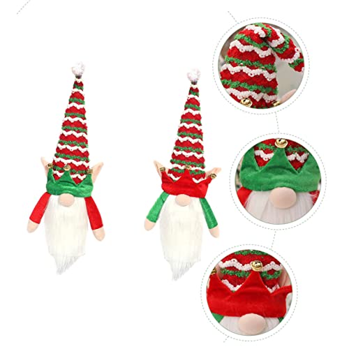 Sombreros para botellas navideñas PRETYZOOM de paño, fundas decorativas para cenas, 4 piezas 6