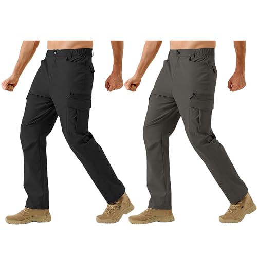 Image of TOPLOT Men's Cargo Pant | Straight Fit Design | Multiple Utility Pockets for Storage | Durable Construction with Comfortable Wear | Functional Everyday Style | Perfect for Casual & Outdoor (5216)