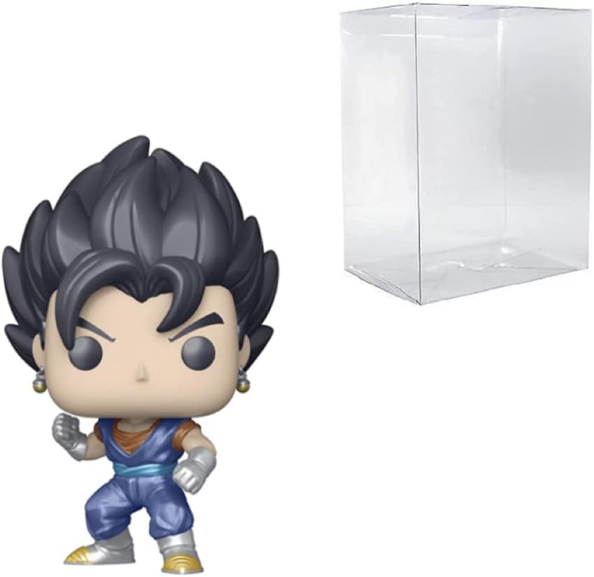 POP! Animation: Dragon Ball Z Vegito Metallic Exclusive Vinyl Figure (Bundled with Compatible Box Protector Case)