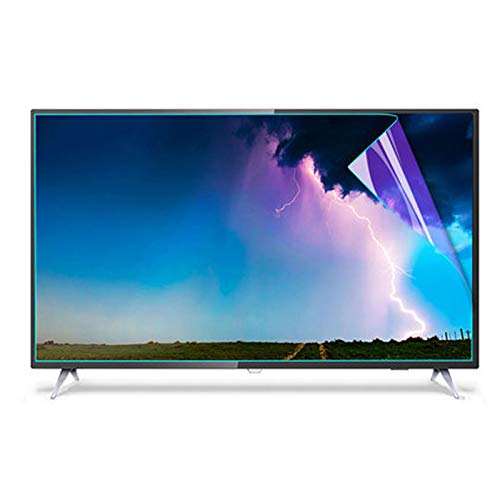 Protecteur D'écran De Télévision à Film Antireflet Mat, Filtre Anti-bleu / Poussière, Réduit La Fatigue Oculaire De L'ordinateur, Convient Aux écrans Lcd 43/50/55 Pouces, LED ECT,55"(1207*689) Cover