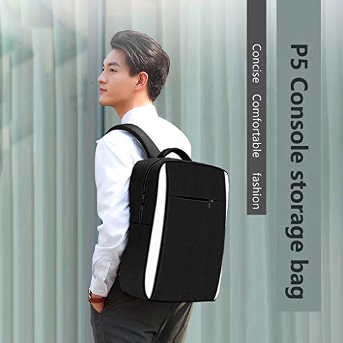 KANGneei Bolsa de armazenamento de viagem para console PS5 bolsa de ombro bolsa protetora para PS5 G