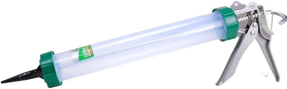 15inch Plastic caulking gun Hanbon Professional Fixit Applicator gun Silicone Cartridge Injection tool size 380mm x 54mm for Bonding, Gap Filling & Repair-image-6