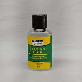 Reparador de Pontas Duplas com Óleo de Coco e Rícino Frasco de 35ml Restaurador para Cabelos Saudáveis e Brilhantes