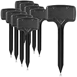 LIEFERUMFANG: 9x Pflanzenschild // Maße gesamt (HxB): ca. 17,5 x 8 cm // Maße Beschriftungsfeld (HxB): ca. 3 x 7 cm // Material: Metall // Farbe: schwarz // Marker und Etiketten sind nicht enthalten