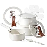 CAROTE Ceramic Pots and Pans Set Non Stick,...