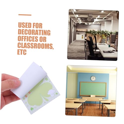 Blocs-notes autocollants trèfle Saint-Patrick pour planner et organisation de bureau