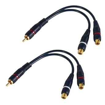 2x RCA Female To Female Coupler Audio Adapter Connector For Cameras DVDs VCDs - View #11