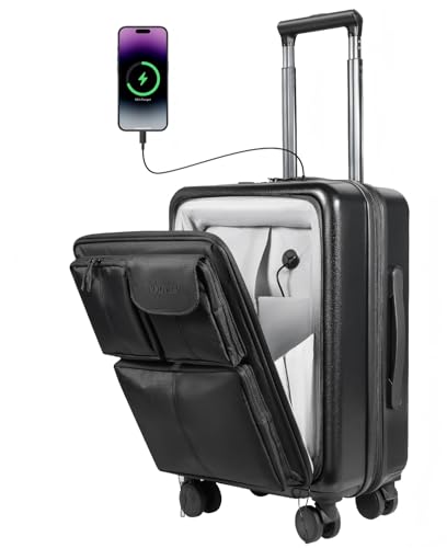 FOGFLY Carry On Luggage 22x14x9 Airline Approved – 20 Inch