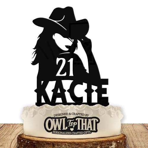 Cowgirl Wild West - Personalized Name and Age - Western