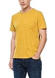 Rundhals s.Oliver Herren 130.10.009.12.130.2042872 T-Shirt, Yellow Melange, L