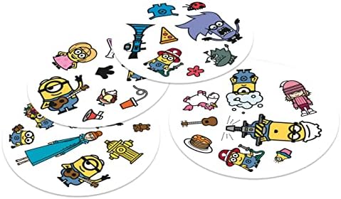 Asmodee | Zygomatic | Dobble Minions | gra karciana | 2-8 graczy | od 6+ lat | 15+ minut | niemiecki