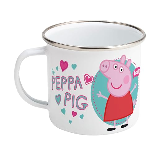 Peppa Pig Emaille-Tasse – Time to Party Design