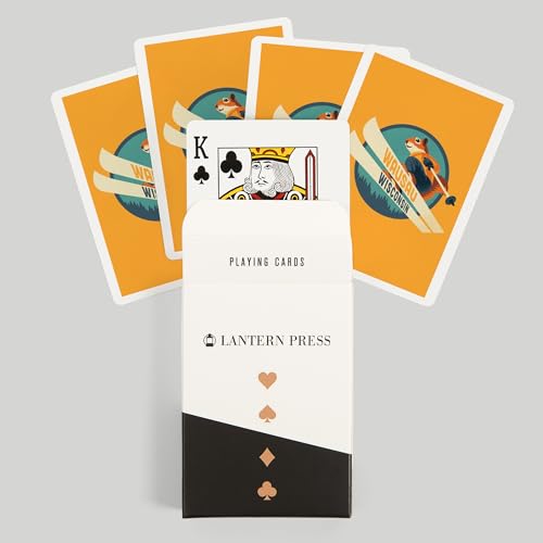 Cartas para Póker Lantern Press Wausau, 52 naipes miniatura 6