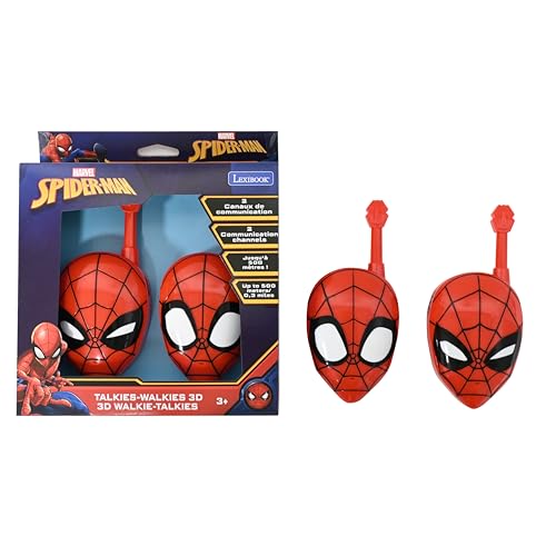 Lexibook – Walkie Talkie 3D Spiderman.