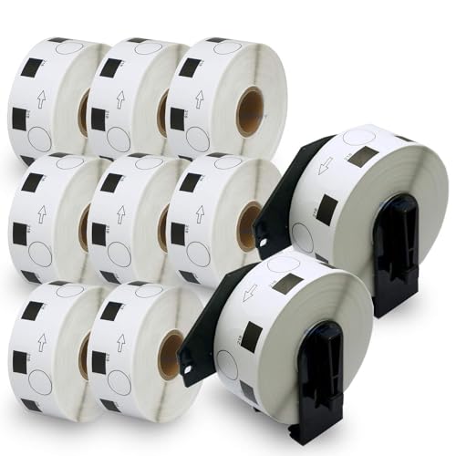 Étiquette ronde DK-11218 compatible Brother pour stopper le gaspillage de plastique