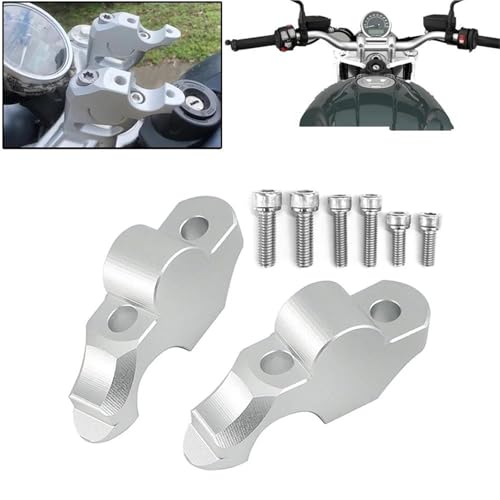 Adaptador de manillar elevado para rutas largas en BMW R NineT 2014-2022 7