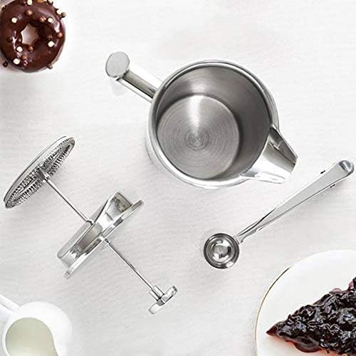 Stainless Steel Coffee & Tea Maker, Makes 8 Cups - Portable Thermal Coffee Makers For Home, Camping, Traveling(1L)