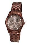 Porsamo Bleu Luxury Diana Stainless Steel Brown Ladies' Diamond Watch 741DDIS