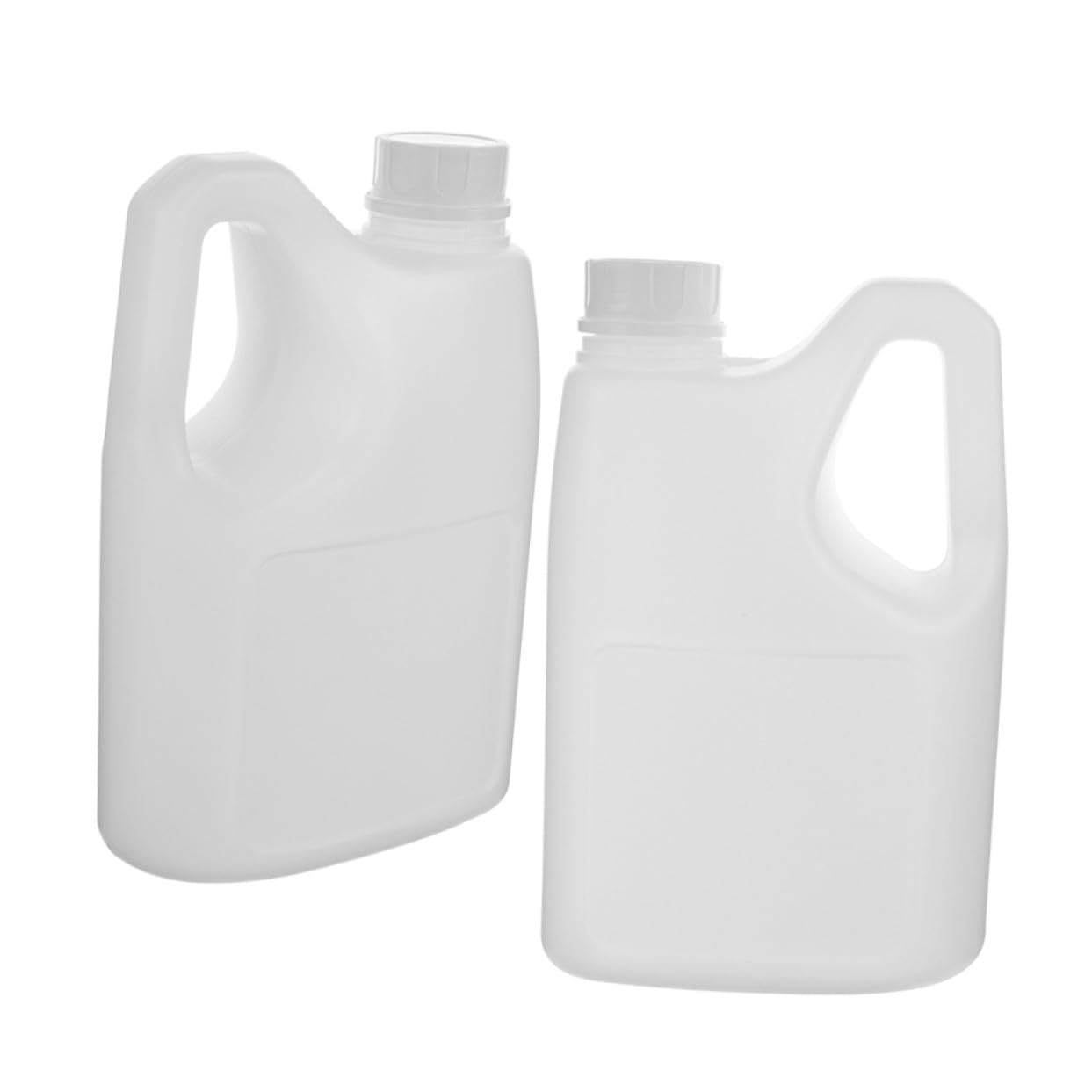 Bouteille 2 Litres Réutilisable en Plastique avec Poignée, Récipient à Jus pour Réfrigérateur, Facile à Nettoyer et Transporter, Lot de 2 Bouteilles pour Usage Domestique