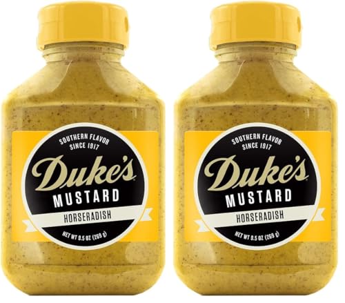 Duke's Horseradish Mustard, 9.5 Ounce (Pack of 2)