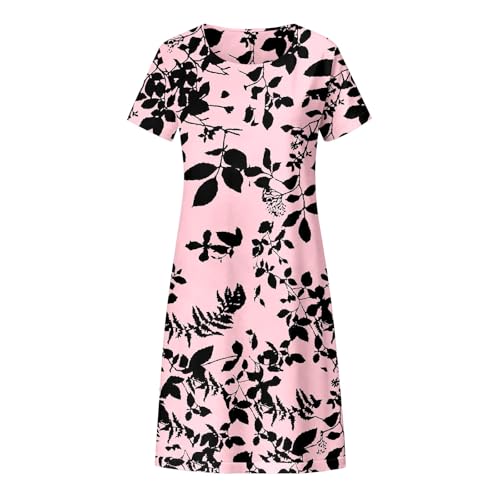 Robe à imprimé floral coloré et coupe ample ultra confortable