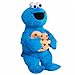 Sesame Street Sweet Love 15-inch Large Plush Cookie Monster Stuffed Animal, Blue, Soft Plushie, Kids Toys for Ages 18 Month by Just Play