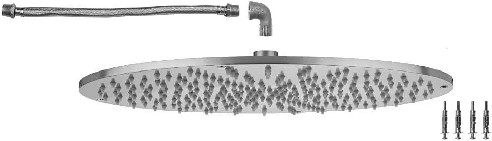 16" Round Square Flush Mount Rain Machine