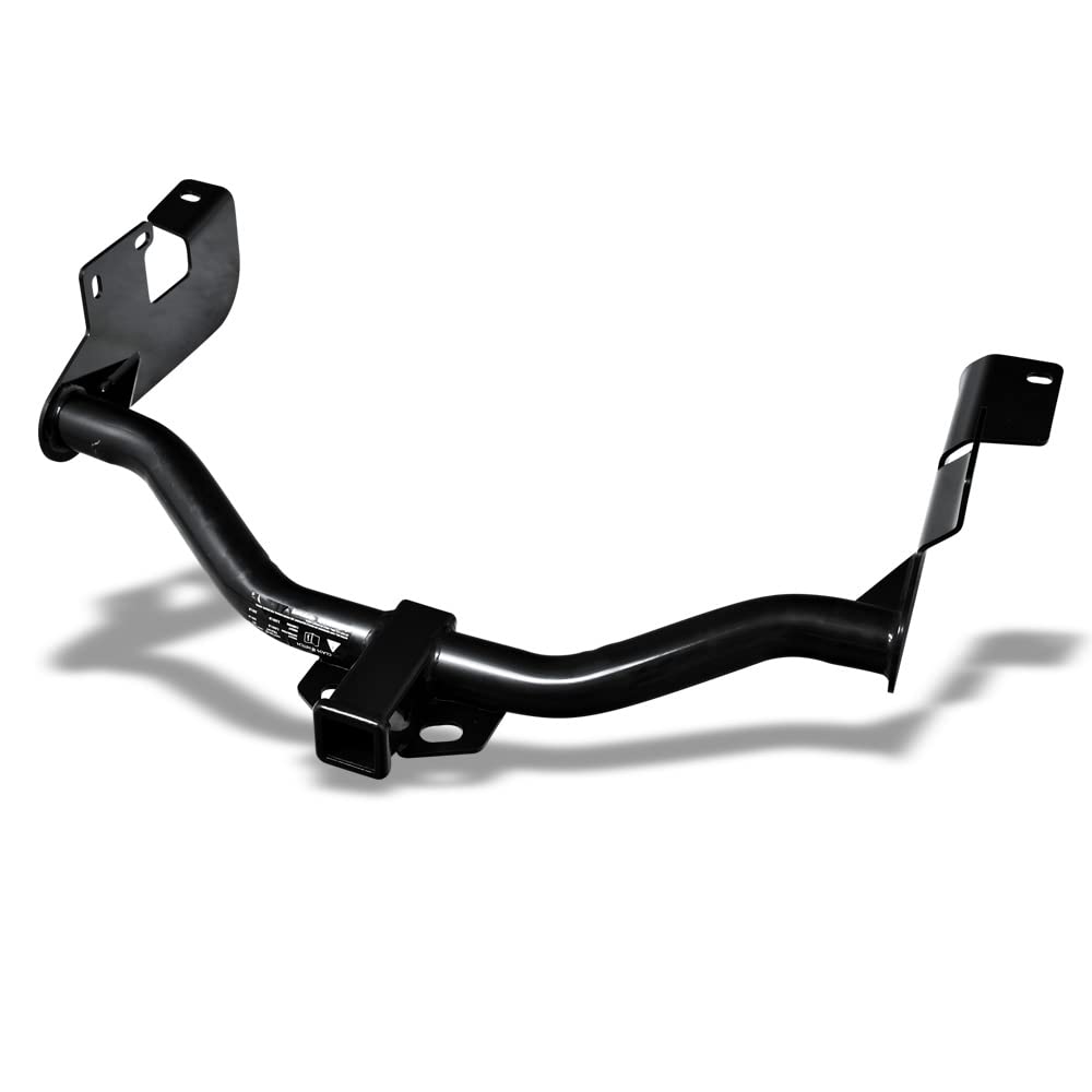 TLAPS 7422451820847 Compatible with 2005-2012 Ford Escape / 2005-2011 Mazda Tribute / 2005-2011 Mercury Mariner Class 3 III Black 2" Receiver Trailer