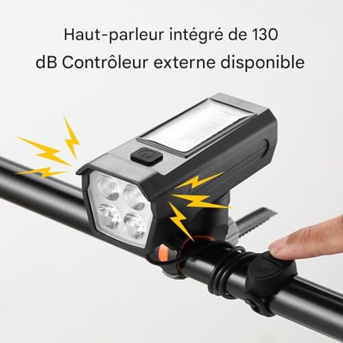 Iluminación de bicicleta para senderismo y rutas nocturnas de montaña 4