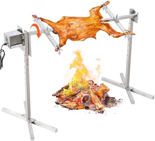 Rôtissoire En Fer Acier Inoxydable Barbecue Grill Électrique