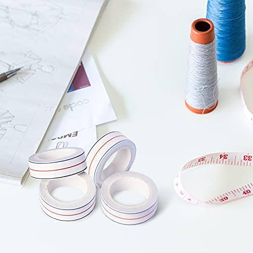 Tssart 1/4" Seam Diagonal Seam Tapes - 10Yard Each Roll Sewing Basting Tape For Stitching Straight Diagonal Seams Instruction Tool (2Pcak) #TOP4