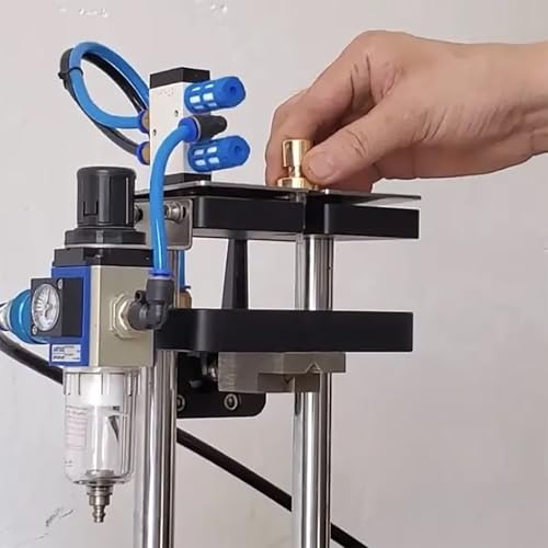 Cortador de tubos neumático, altura ajustable con cuchillo de aleación de acero para un corte eficiente de tubos de cosméticos y perfumes